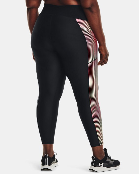Damen HeatGear® Armour Panel Ankle-Leggings, Black, pdpMainDesktop image number 1
